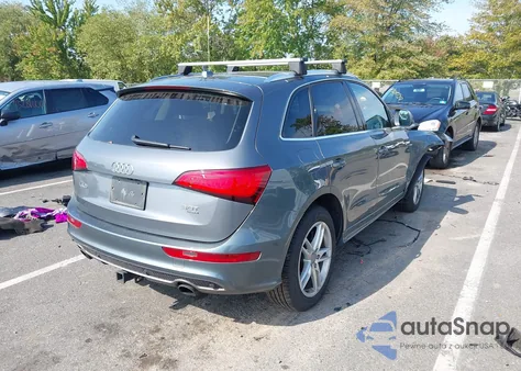 2013 Audi Q5 3.0T Premium Plus from USA, damaged, VIN WA1DGAFP1DA033557